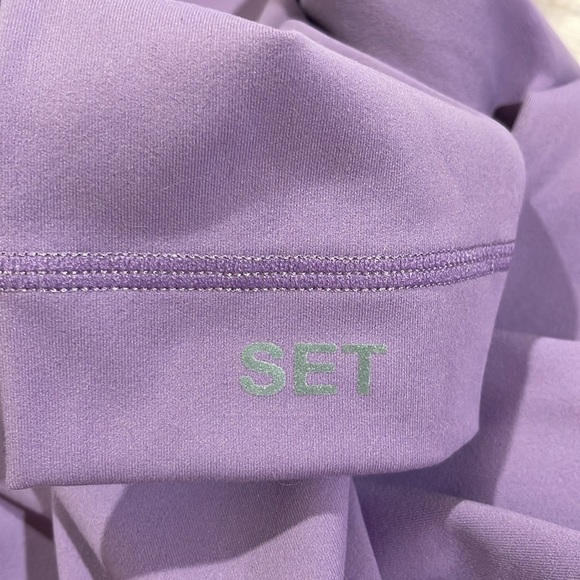 Set Active Cosmo High Rise Luxform Purple Leggings - Picture 9 of 9